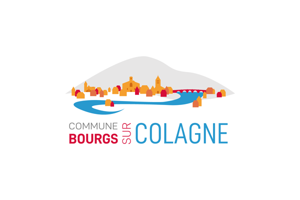 Logo créé pour la commune de Bourgs sur Colagne – Lozère